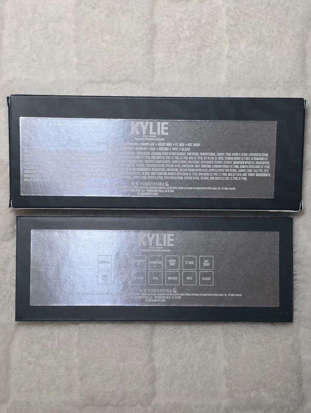 KYLIE COSMETICS DISCONTINUED CHRISTMAS COLLECTION EYESHADOW PALETTE—NAUGHTY—NIB